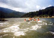 Drifting on the Beijiang River in Rongshui