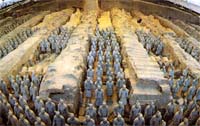 Pit 1 at the Mausoleum of Qin Shi Huang